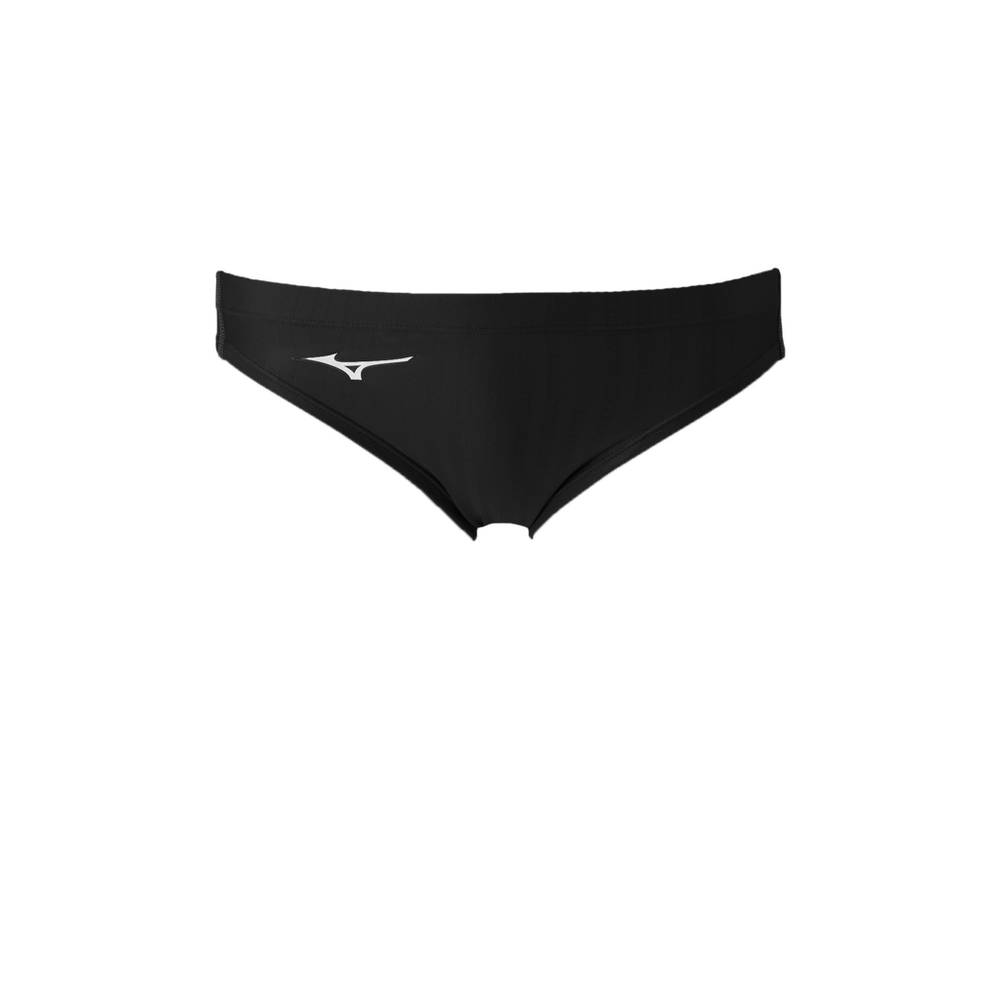 Panske Plavky Mizuno Stream Ace Brief Čierne Vypredaj EYKV47508